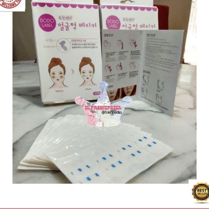 V-Tape Shape Face- Rahasia Wajah Cantik Muka Tirus ISI 40PCS