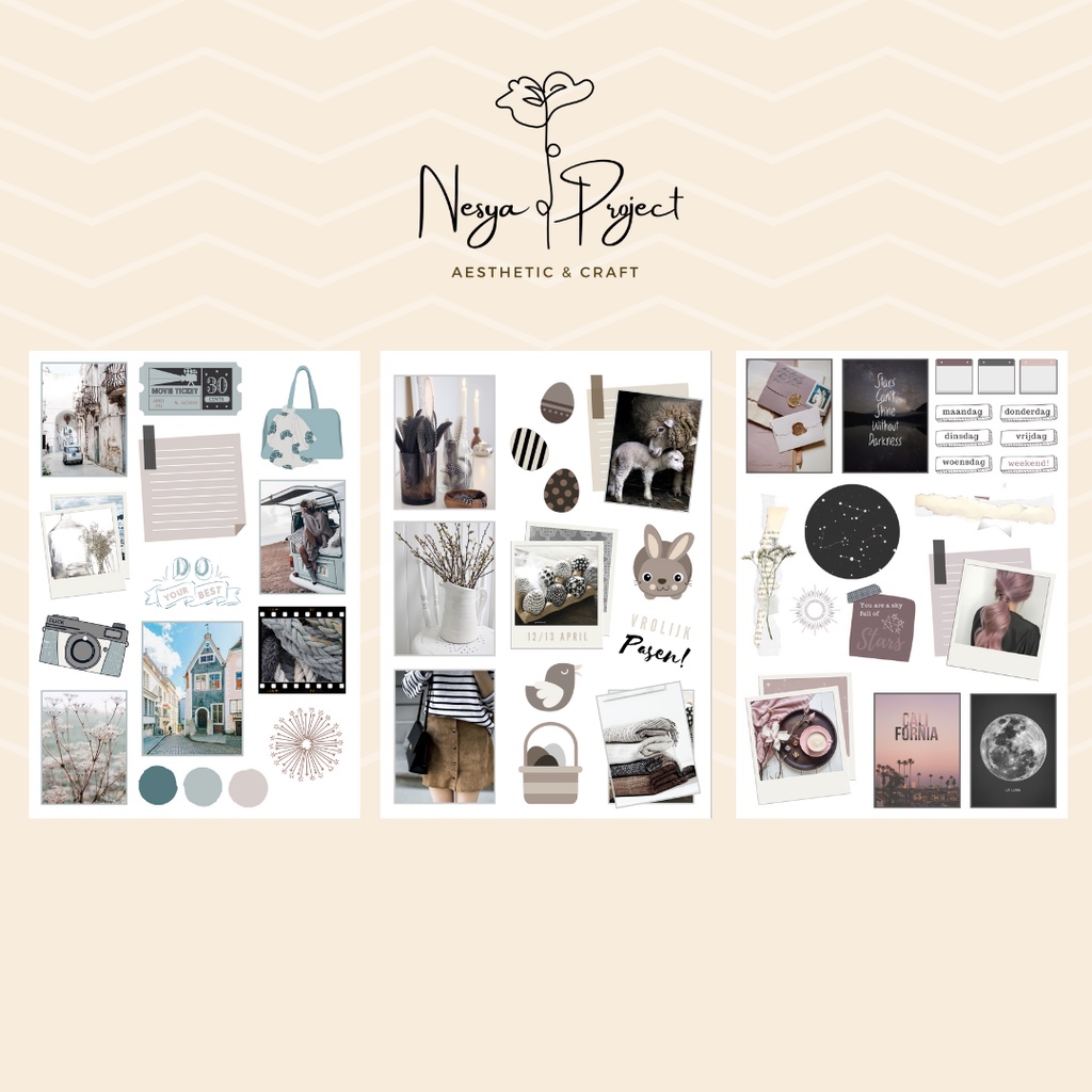 

Aesthetic Sticker Pack Doff | Journal Sticker | Tumblr Sticker | Stiker HP/Laptop/Tumblr/journal