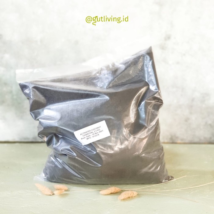 

Charcoal Bulk Activated Charcoal (Arang Aktif) Nucifera Food Grade