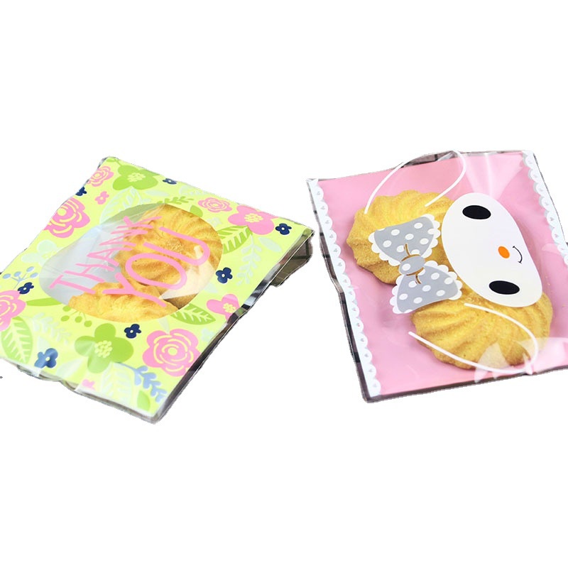 PLASTIK COOKIES 10X13 CM MOTIF KARTUN MELODY/PLASTIK KEMASAN KUE SERBAGUNA
