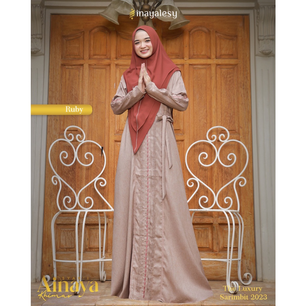 MOM SET GAMIS KHIMAR INAYA AINAYA