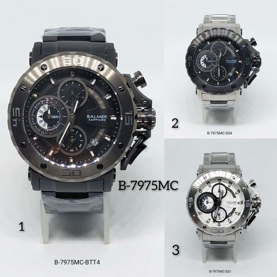 Jam Tangan Original Pria Balmer B-7975MC