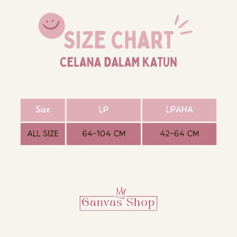 celana dalam wanita anti nyeplak - celana dalam wanita kain katun (CD-144)