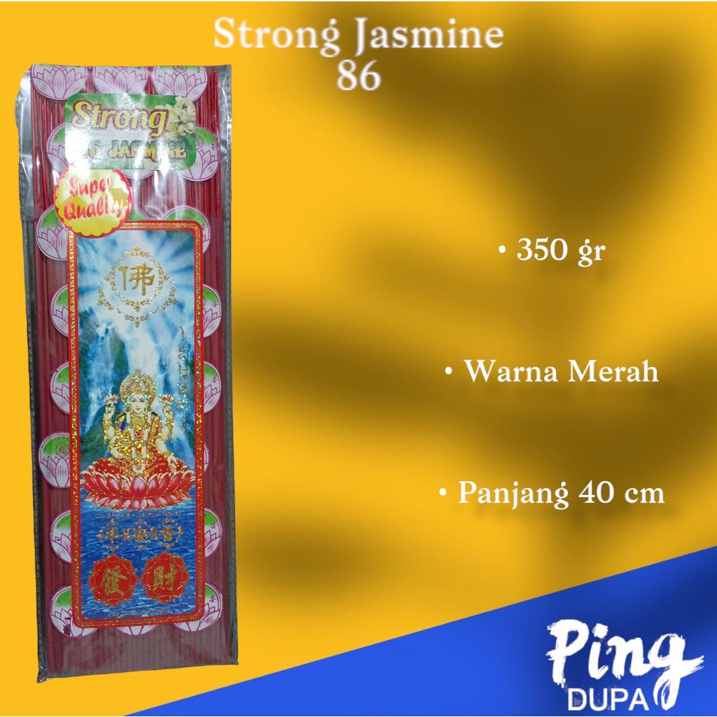 Dupa Dewi Laksmi Melati Strong Aroma Kemasan 350 gr Jasmine Warna Merah