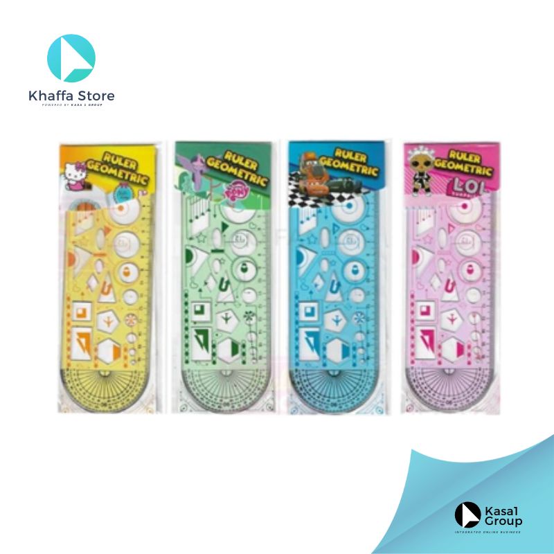 

Penggaris Geometri Matematika Set