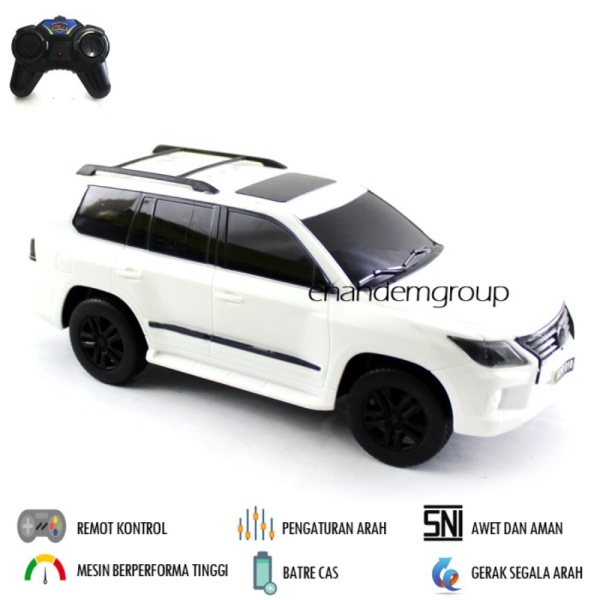 

Promo Mainan Mobil Remot Kontrol RC Big SUV Batre Cas Lampu LED - Putih Berkualitas
