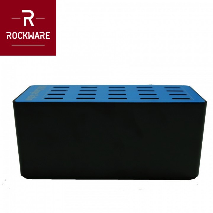 ROCKWARE A5 Plus - USB Wall Smart Charging Station 20 Port 100W 20A