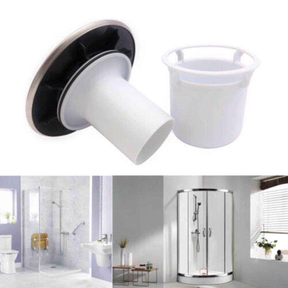 Populer Shower Drain Trap Cover Pembersih Tahan Lama Floor Drain 115mm Plug Saluran Air