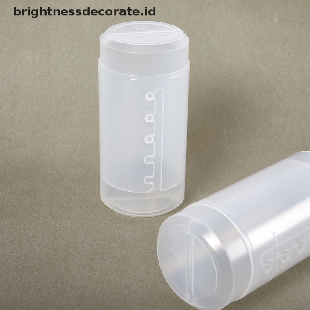 [Birth] Adjustable Height PVC Tempat Kuas Makeup Display Storage Cup Organizer Dengan Tutup [ID]