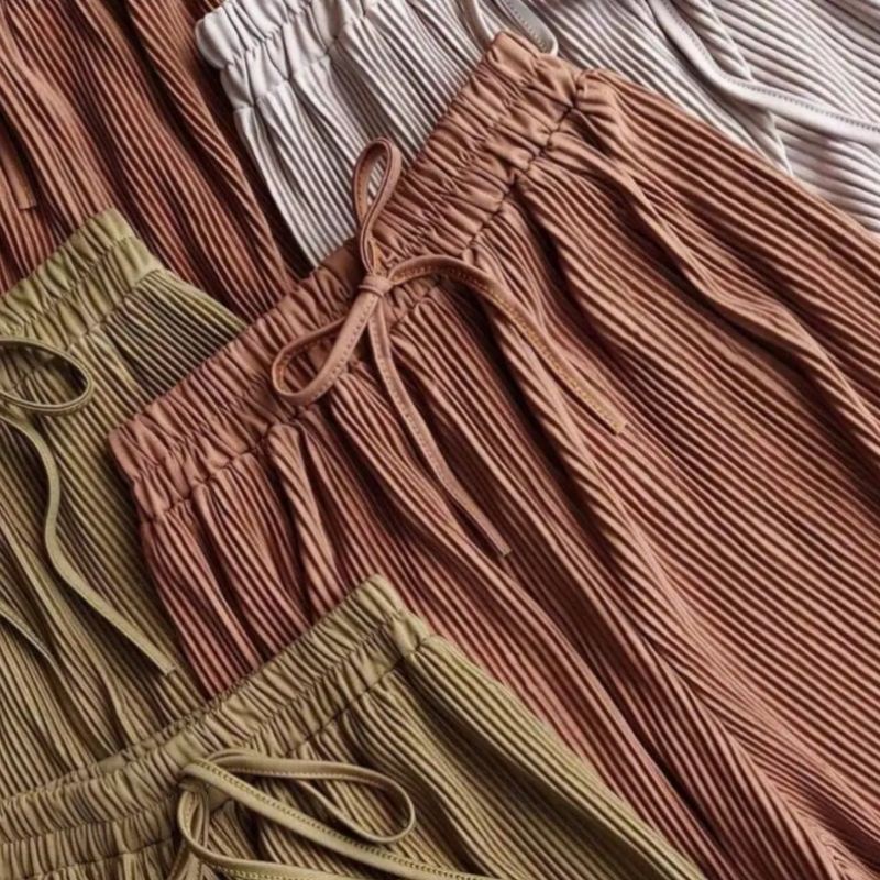 Rok lidi jumbo full plisket premium // Rok plisket lidi tali lonceng/rok wanita jumbo