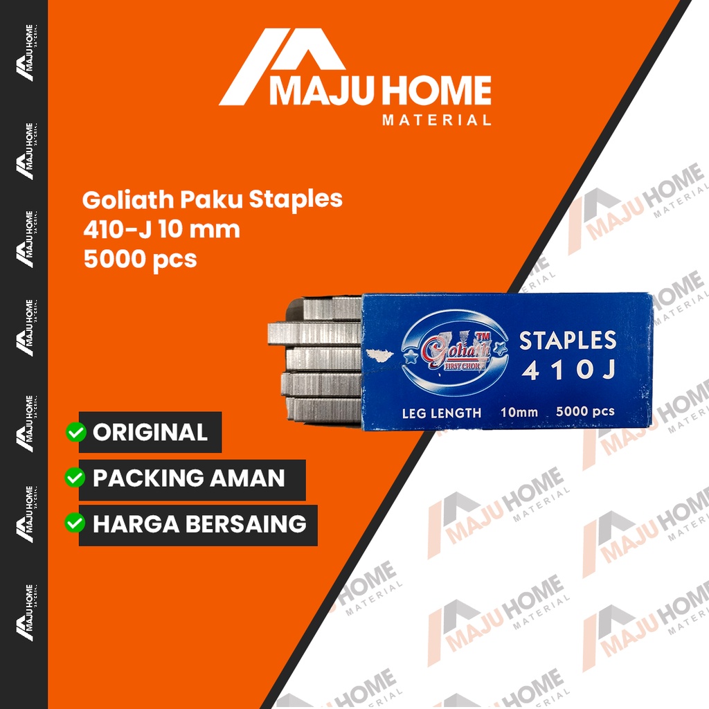 

Goliath Paku Staples 410-J 10 mm 5000 pcs