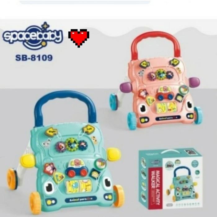 SPACE BABY PUSH WALKER (DORONGAN BELAJAR JALAN ANAK