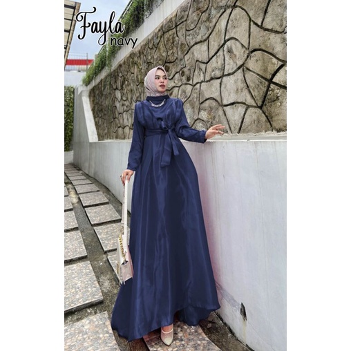 FAYLA gamis kondangan gamis pesta muslimah