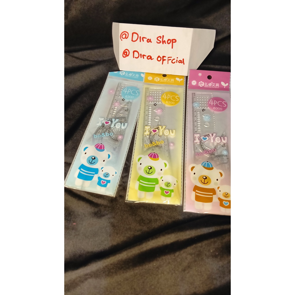 

PENGGARIS SET ISI 4 (BOCAI)/GARISAN SET