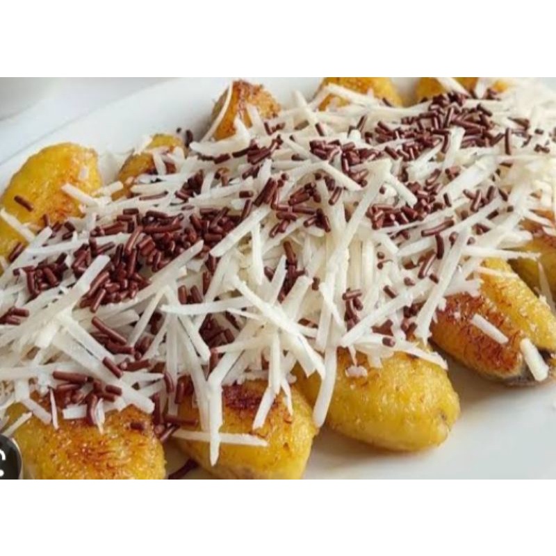 

Pisang bakar coklat keju