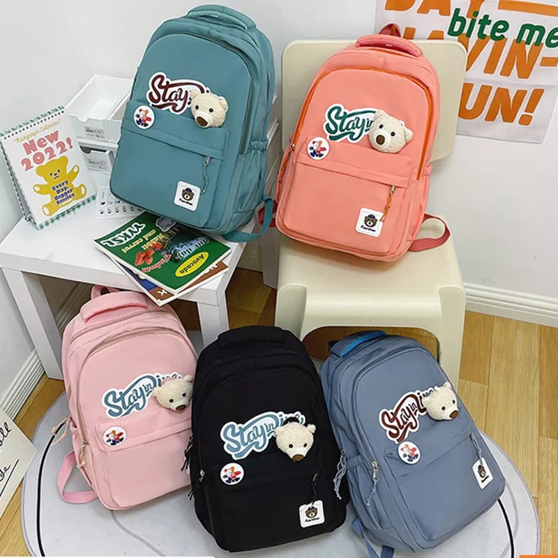 TAS RANSEL ANAK/DEWASA PEREMPUAN KOREAN STYLE MULTIFUNGSI / TAS PUNGGUNG - PY11