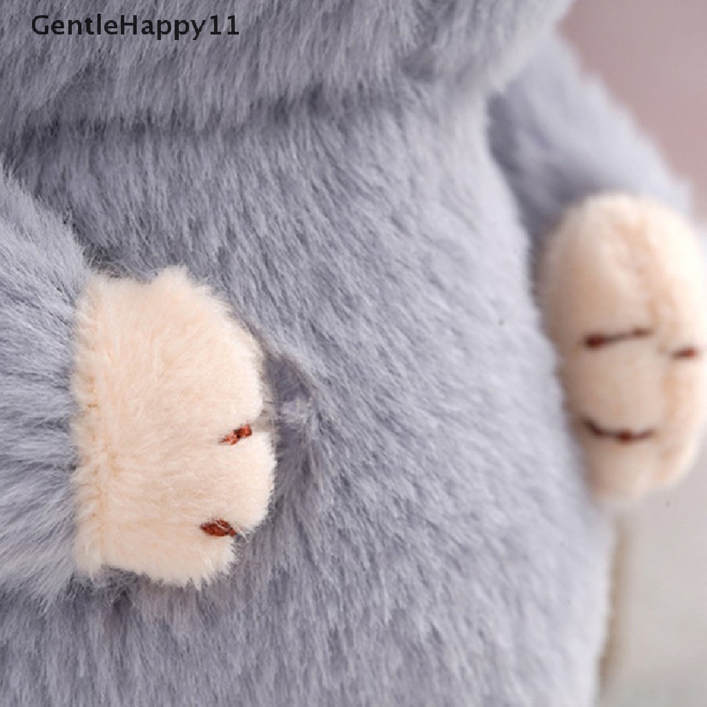 Gentlehappy Liontin Boneka Kelinci Bertelinga Panjang Lucu little white rabbit plush gift Boneka Tas Gantungan Kunci Liontin Hadiah Anak Tidur Boneka id