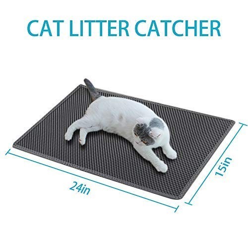 Double-Layer Cat Litter Box Mat Trapper EVA Pad Pet Foam