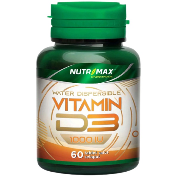 Nutrimax Vitamin D3 1000 IU 60 Tablet