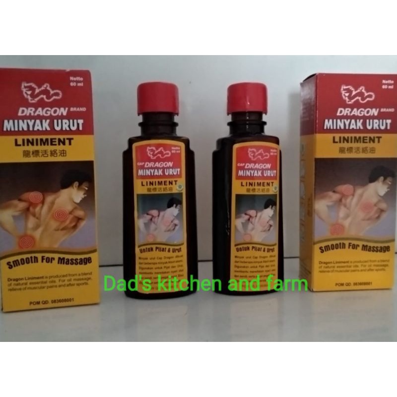 minyak urut cap Dragon