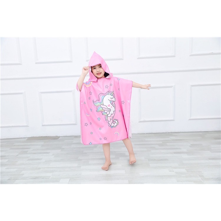 IMPOR HANDUK BERENANG ANAK ANTI ANGIN ANTI MALU MOTIF LUCU BAHAN TEBAL KOLAM RENANG BAJU RENANG