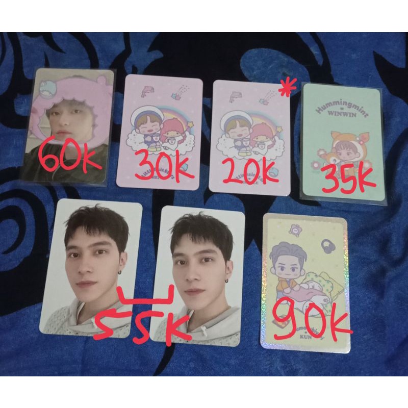 STC SPESIAL TRADING CARD SANRIO NCT DREAM WAYV CHENLE WINWIN HENDERY KUN A B VER SELCA KONSEP