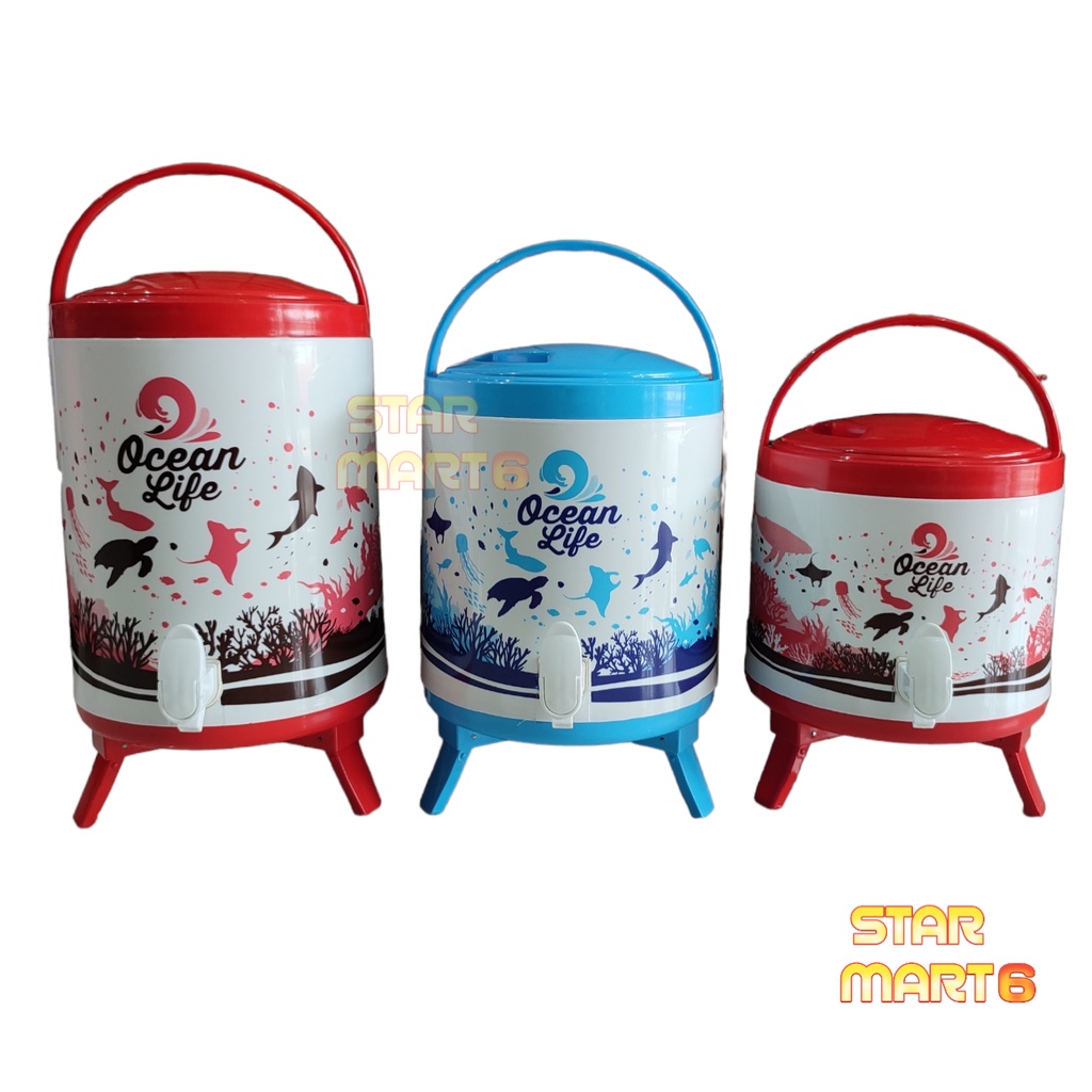 Global Eagle Drink Jar 6 8 10 Liter / Tempat Air Minum Bahan Alumunium