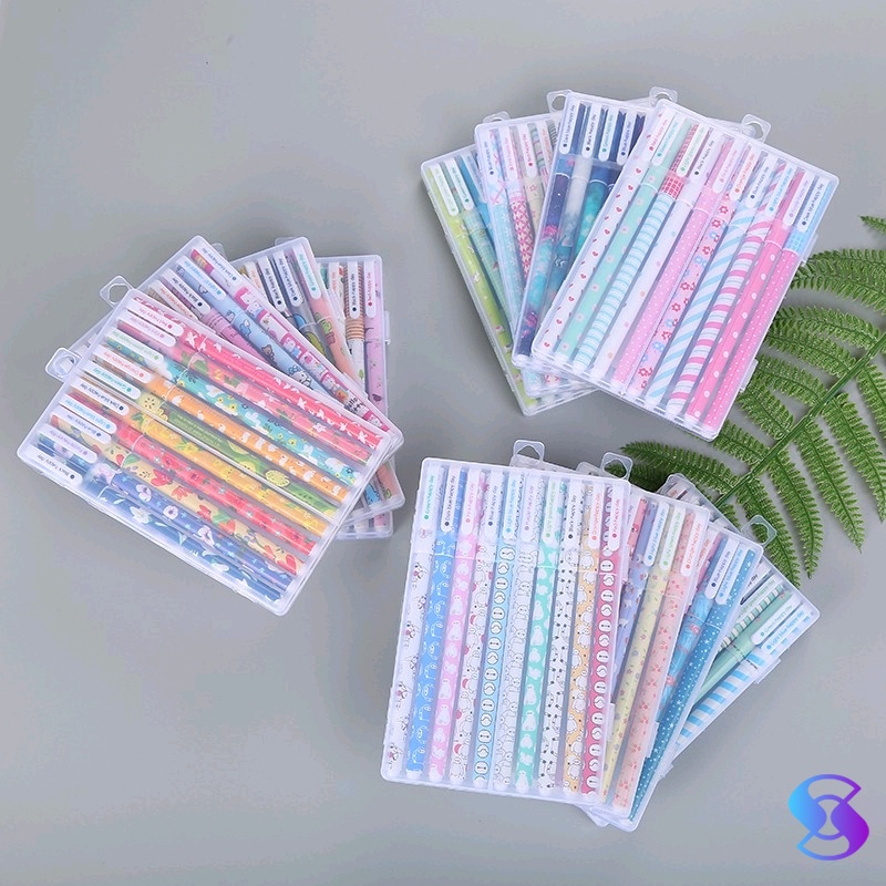 

Gelpen Set/PULPEN GEL MOTIF 1 SET 10 WARNA TULISAN LUCU IMUT / BOLPEN GEL KARAKTER-Suning Mall