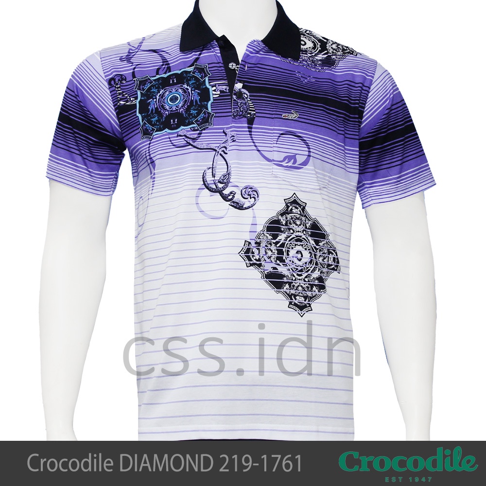 Kaos Kerah Pria Crocodile Diamond 219-1761