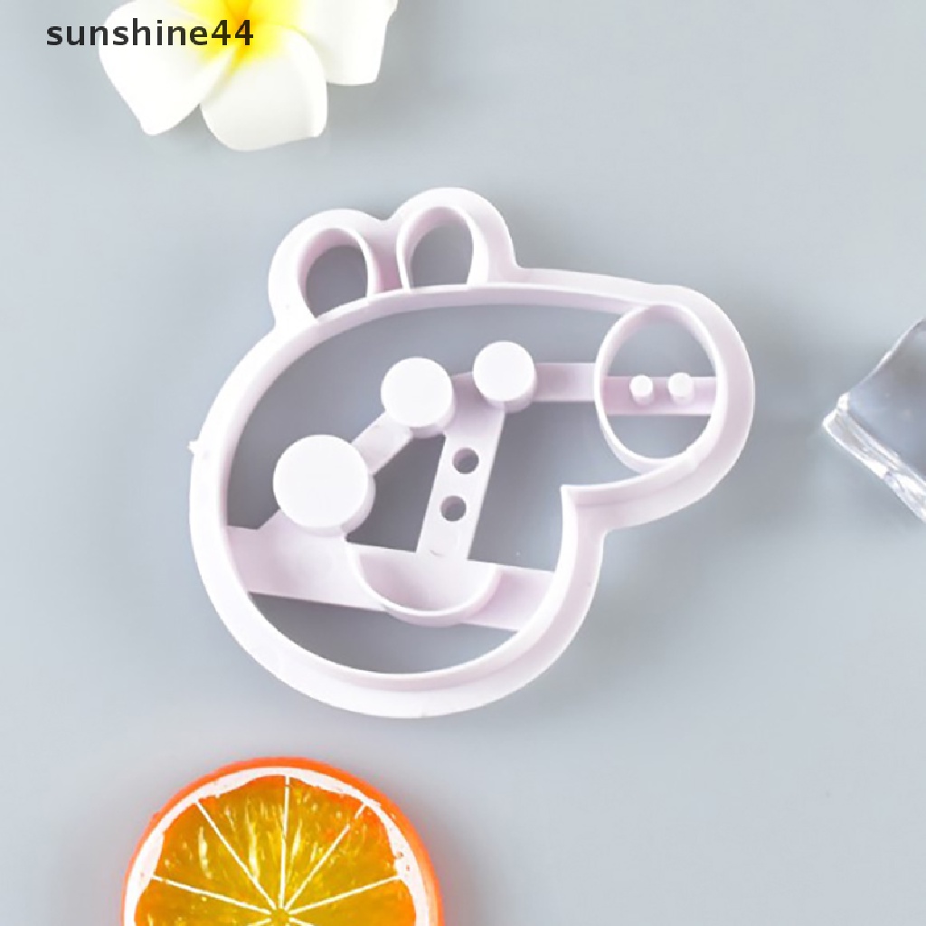 Sunshine 1Pc Cetakan Kue Kering Kartun Babi Fondant Cetakan Kue Decorag Tools.