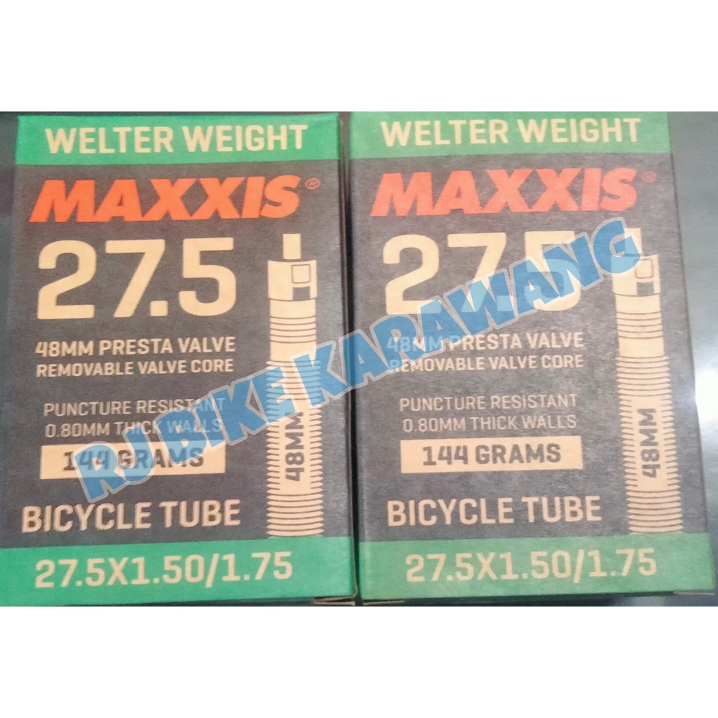 Ban Dalam Maxxis Welter Weight 27.5 X 1.50 Presta Valve 48mm