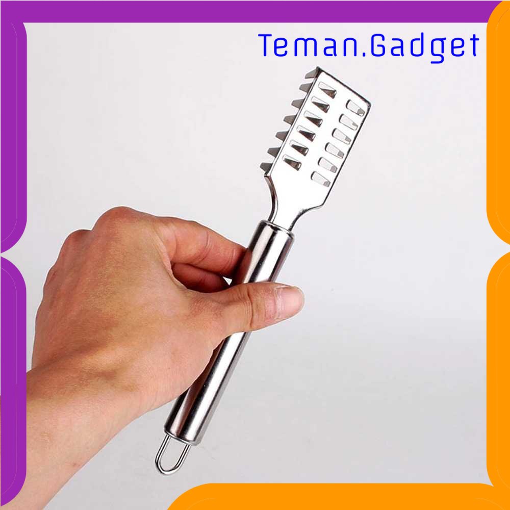 TG - DPR LISM Peeler Pisau Pengupas Sisik Ikan Fish Skin Scraper Stainless - FKW30