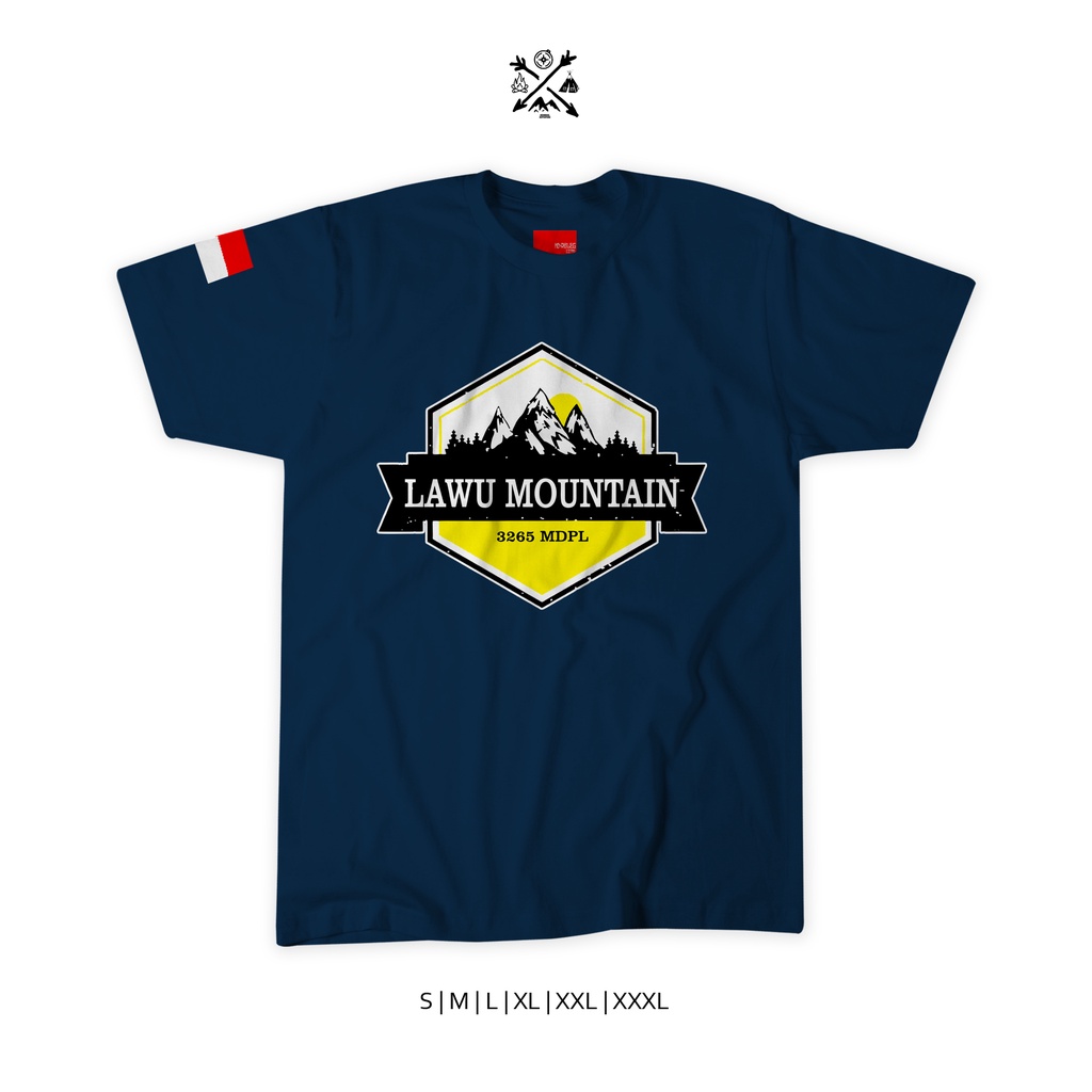kaos gunung lawu kaos pendaki gunung lawu