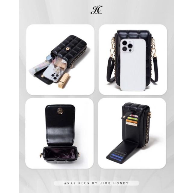 ANAS MINI BAG JIMS HONEY ORI TAS SELEMPANG WANITA KECIL IMPOR FASHION CEWEK KOREA DOMPET KARTU MURAH