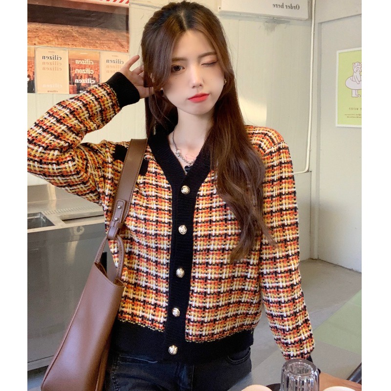 Cardigan Rajut Wanita Tebal Kardigan Knit Premium Import Oversize