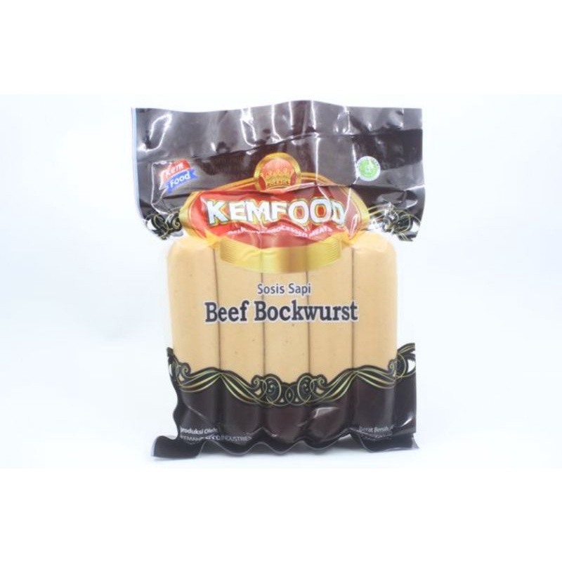 

Kemfood Beef Bockwurst 340 gr