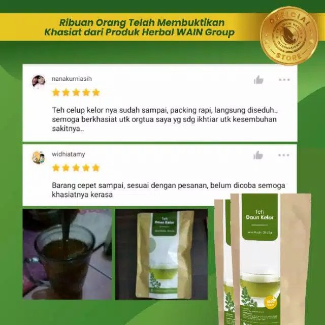 

Terlaris ✨ -Teh Celup Daun Kelor Moringa Tea Asli Herbal Antikanker Antioksidan- 2.1.23