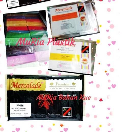 

Termurah [KI3] Coklat Mercolade 1 KG /coklat warna/coklat block