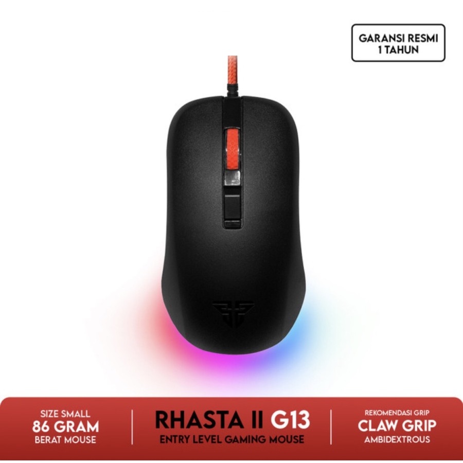 Mouse Fantech G13 Rhasta II Gaming RGB Light 2400 DPI - Rhasta 2