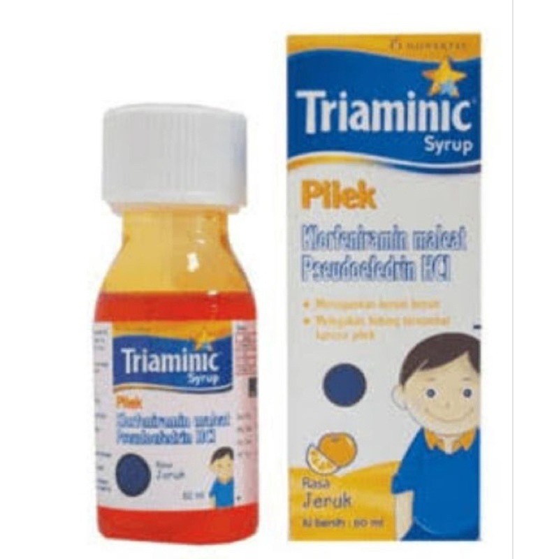 Triaminic Obat Batuk/Pilek @ 60ml/Triaminic Batuk Pilek Anak Sirup 60 ml