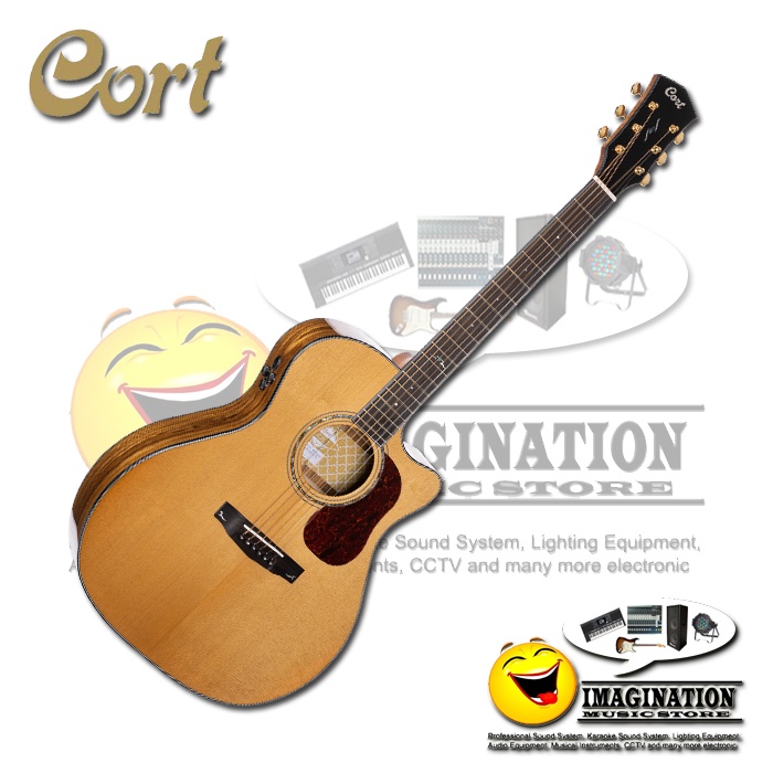 Cort Gold-A6 Bocote Acoustic Electric Guitar