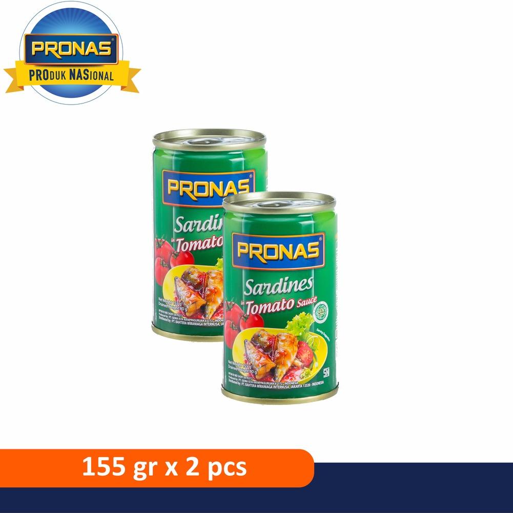 

6.6 FLASH SALE PRONAS Sarden Tomat 155 g Bundling 2 pcs