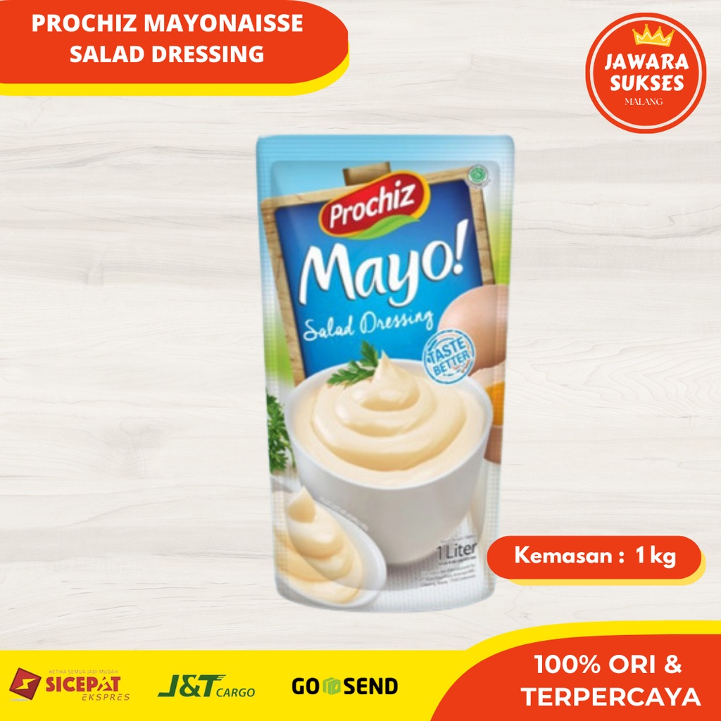 

Prochiz Mayonaisse 1 kg | Prochiz Mayo Salad Dressing Mayones