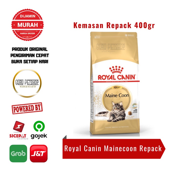 Royal Canin Maine Coon 400gr Makanan Kucing Mainecoon Dewasa