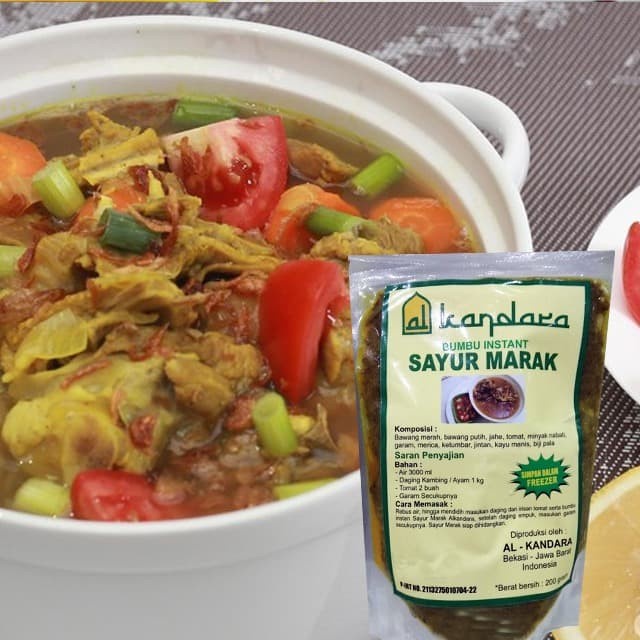 

Terlaris ✨ - Bumbu Instan Sayur Marak - Sup Daging Kaya Rempah 2.1.23