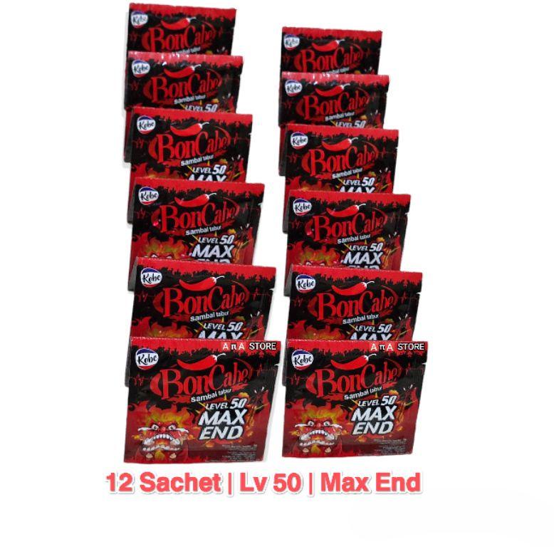 

☆Terbatas☍ L9RPM Bon Cabe Sachet lv 50 Max End Boncabe 1Renteng H95 ☆Model Baru