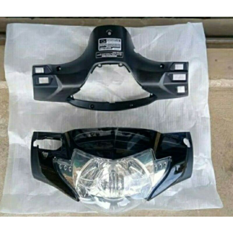 Cover Batok Depan/Bkang Supra x125 Lama Plus Reflektor Depan Supra x125 lama set