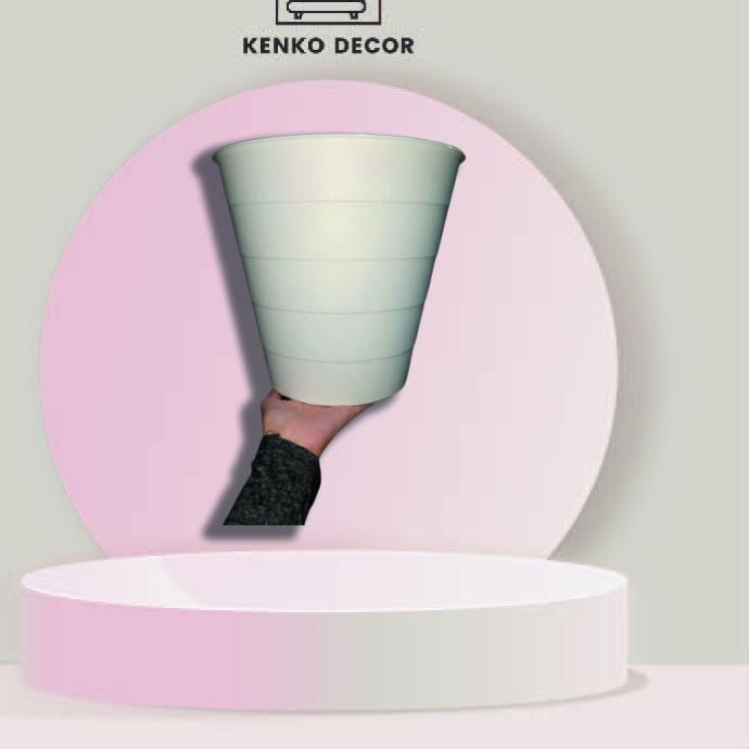 Depan1 [READY SIAP KIRIM] Tempat Sampah Kotak Keranjang Sampah Plastik Trash Bin FN155