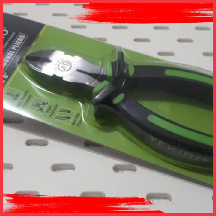 

(KRE) TANG POTONG 6" PL-DG0762 DIAGONAL PLIERS TEKIRO