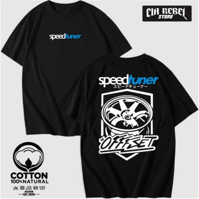 KAOS BAJU RACING SPEEDTUNER SPEED TUNER OFFSET KAOS OTOMOTIF/KAOS RACING SPEEDTUNER VELG OFFSET - NS